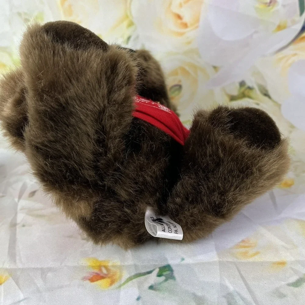 FIRESTONE Tires Advertising Plush Brown Bear Steven Smith Stuffed Animal Toy